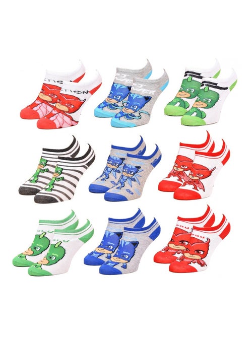 Calcetines Pack Niño PYJAMASQUE - Pack de 9 - Kiabi