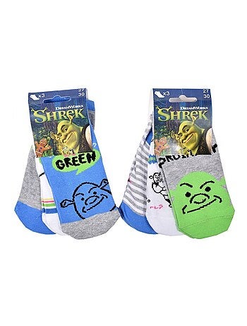 Calcetines Pack Niño SHREK - Pack de 6
