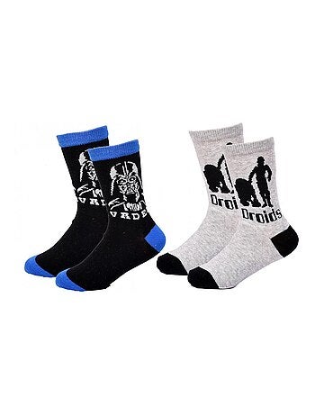 Calcetines Pack Niño STAR WARS - Pack de 2