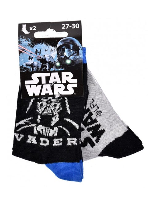 Calcetines Pack Niño STAR WARS - Pack de 2 - Kiabi