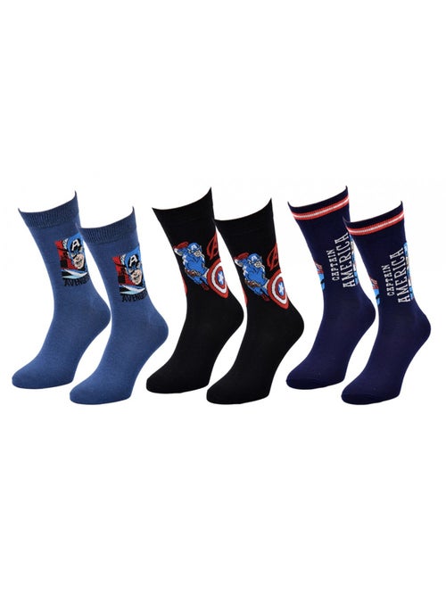 Calcetines Pack Regalo Hombre LICENCE - Pack de 3 - Kiabi