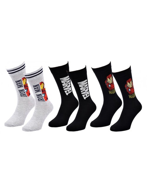 Calcetines Pack Regalo Hombre LICENCE - Pack de 3 - Kiabi
