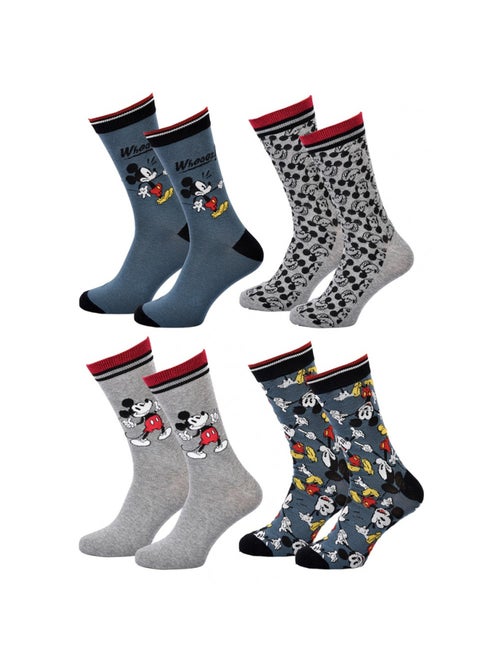 Calcetines Pack Regalos Hombre LICENCIA - Pack de 4 - Kiabi