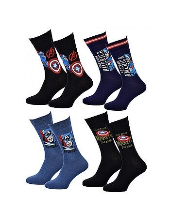 Calcetines Pack Regalos Hombre LICENCIA - Pack de 4