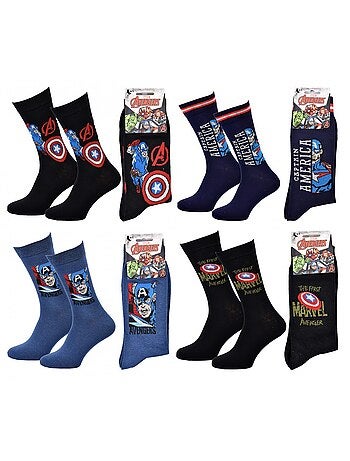 Calcetines Pack Regalos Hombre LICENCIA - Pack de 4