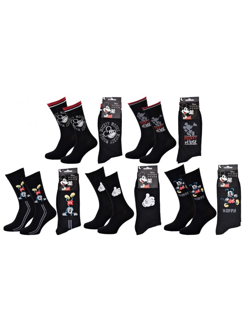 Calcetines Pack Regalos Hombre LICENCIA - Pack de 5 Negro Multicolor - Kiabi