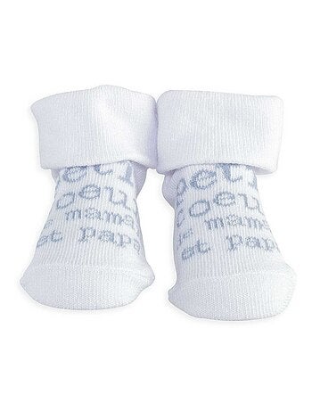 Calcetines para bebé - corazoncito