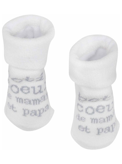 Calcetines para bebé - corazoncito - Kiabi Calcetines para bebé - corazoncito - Kiabi
