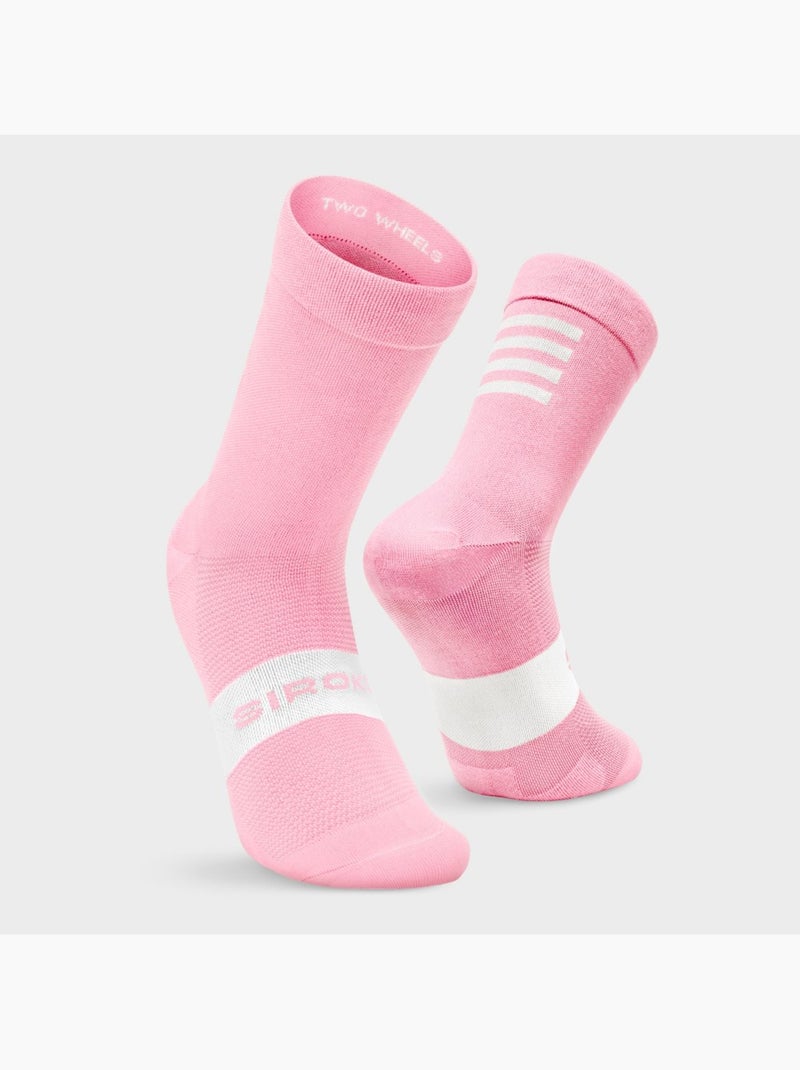 Calcetines para ciclismo ciclismo hombre y mujer s1  agnello Rosa - Kiabi