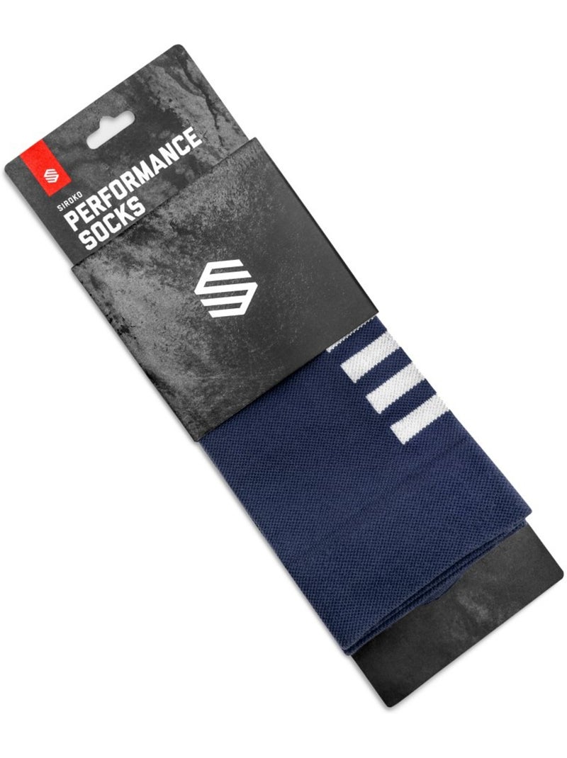 Calcetines para ciclismo ciclismo hombre y mujer s1  ancares Azul marino - Kiabi