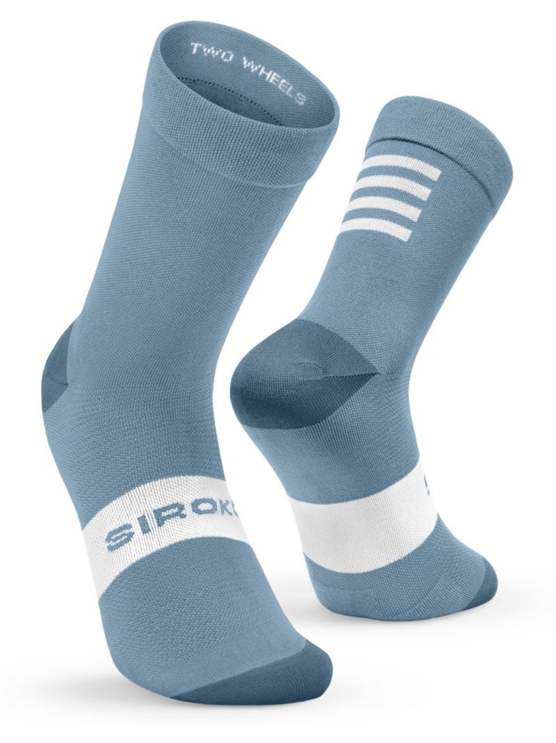 Calcetines para ciclismo ciclismo hombre y mujer s1 Azul - Kiabi