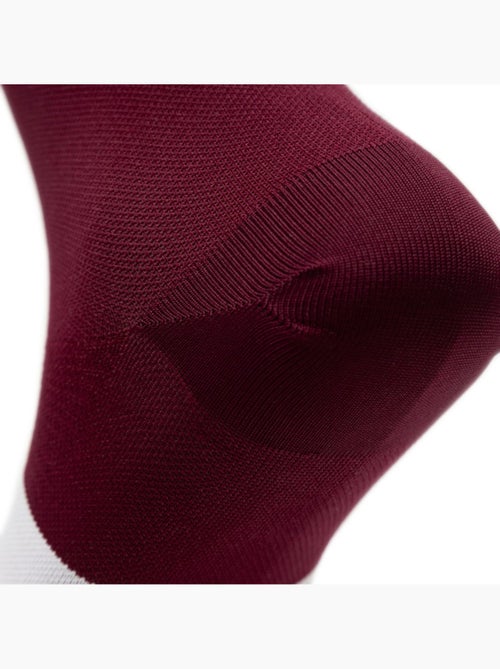 Calcetines para ciclismo ciclismo hombre y mujer s1 burgundy - Kiabi