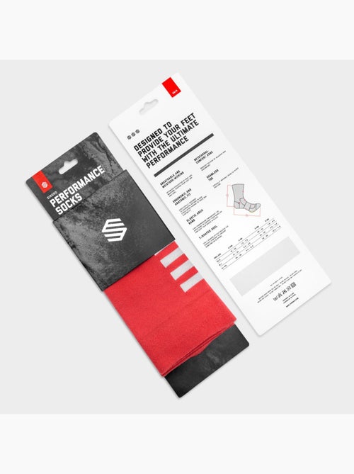 Calcetines para ciclismo ciclismo hombre y mujer s1 flamme rouge - Kiabi Calcetines para ciclismo ciclismo hombre y mujer s1 flamme rouge - Kiabi