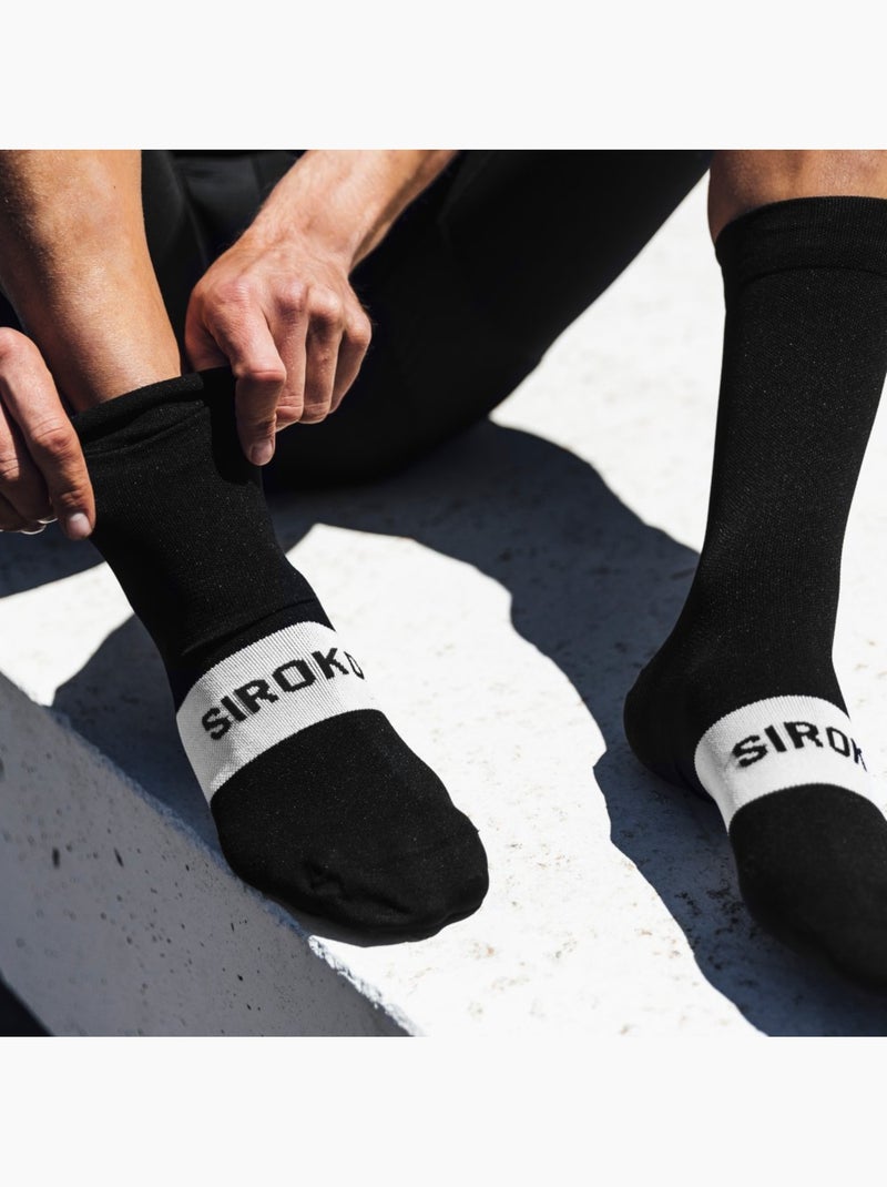 Calcetines para ciclismo ciclismo hombre y mujer s1  kapelmuur Negro - Kiabi