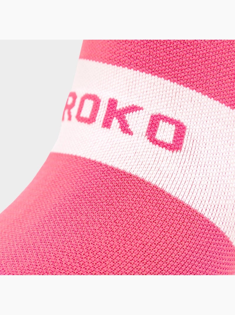 Calcetines para ciclismo ciclismo hombre y mujer s1  mauna kea Coral - Kiabi