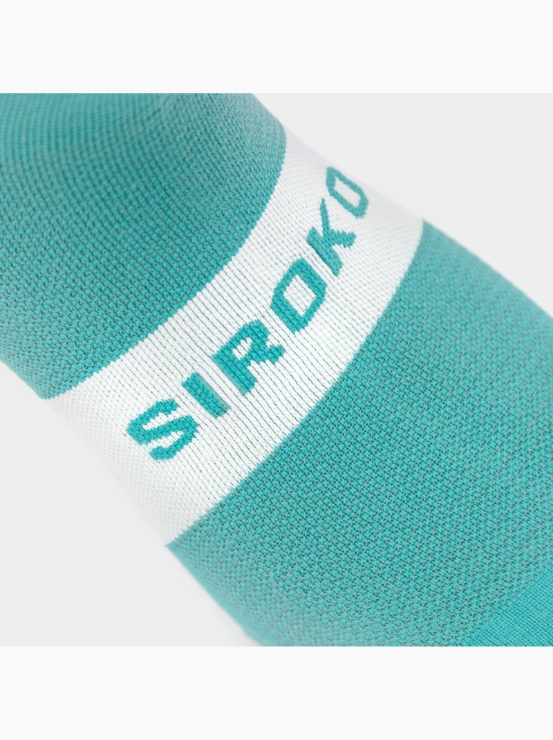 Calcetines para ciclismo ciclismo hombre y mujer s1  trollstigen Azul cian - Kiabi