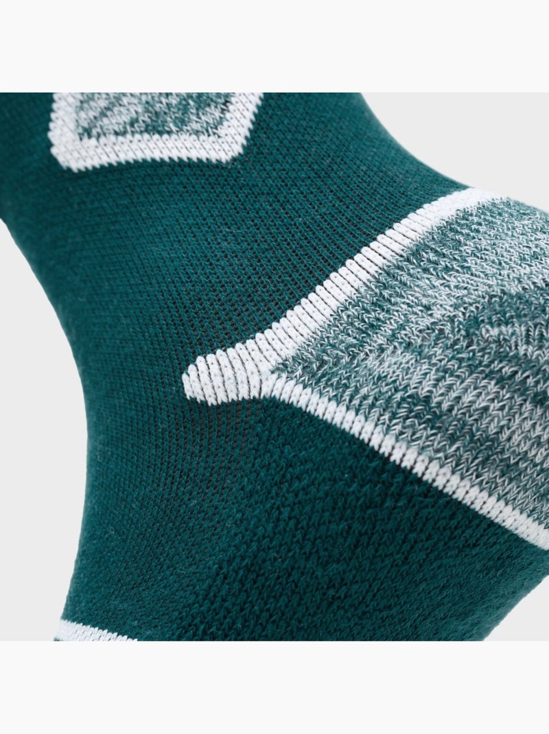 Calcetines para esquí esquí y nieve hombre y mujer daffy green ducky Azul - Kiabi