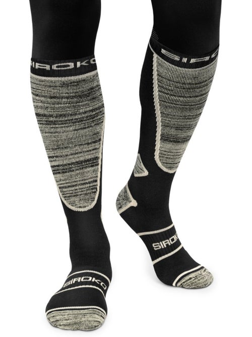 Calcetines para esquí esquí y nieve hombre y mujer daffy - Kiabi