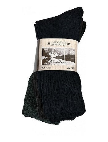 Calcetines para Hombre Mi Temporada Calor y Confort - Pack de 3