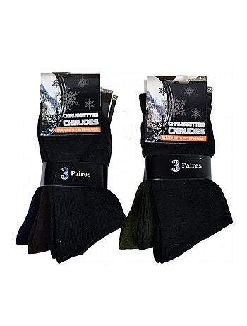 Calcetines para Hombre Mi Temporada Calor y Confort - Pack de 6
