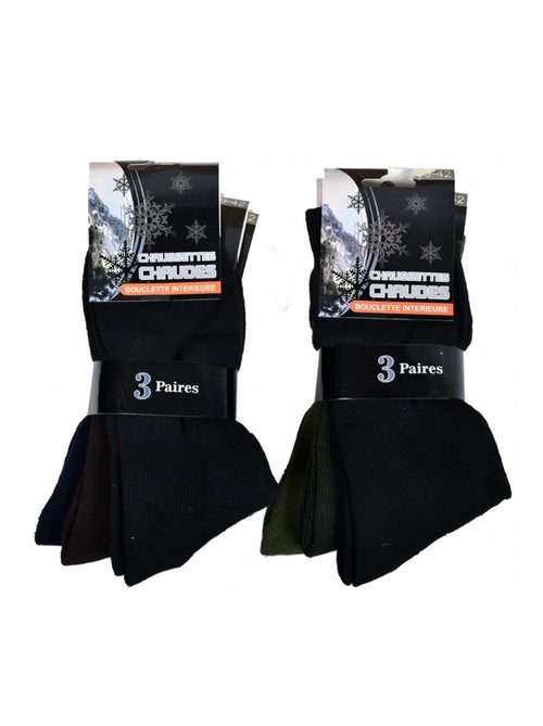 Calcetines para Hombre Mi Temporada Calor y Confort - Pack de 6 - Kiabi
