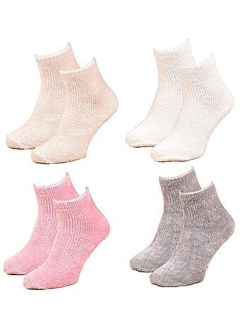 Calcetines para Mujer Casa Socks Tacto Suave - Pack de 4