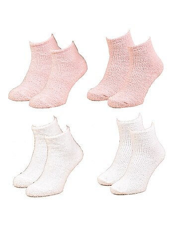 Calcetines para Mujer Casa Socks Tacto Suave - Pack de 4