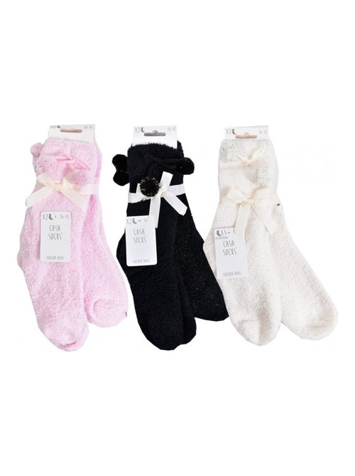 Calcetines para Mujer Casa Socks Toque Suave - Pack de 6 - Kiabi