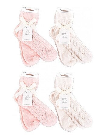 Calcetines para Mujer Casa Socks Toque Suave - Pack de 8