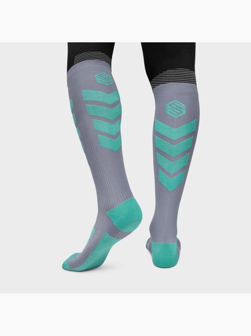 Calcetines para snowboard esquí y nieve hombre y mujer aoraki crevasse - Kiabi Calcetines para snowboard esquí y nieve hombre y mujer aoraki crevasse - Kiabi