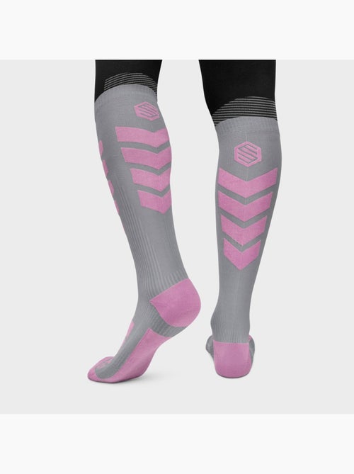 Calcetines para snowboard esquí y nieve hombre y mujer aoraki powder - Kiabi