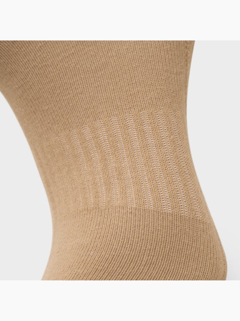 Calcetines para snowboard hombre y mujer fuji Marrón - Kiabi