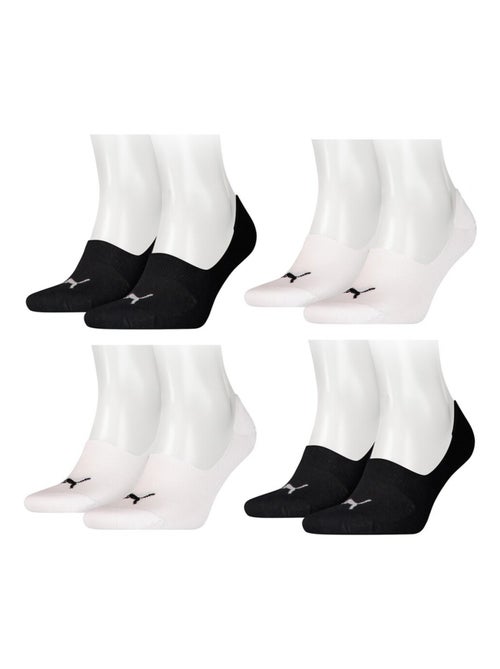 Calcetines PUMA Footies - Pack de 4 - Kiabi Calcetines PUMA Footies - Pack de 4 - Kiabi