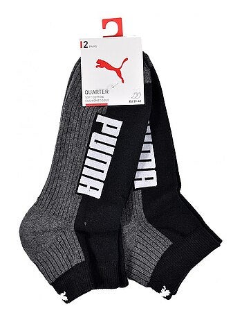 Calcetines PUMA QUARTER - Pack de 6