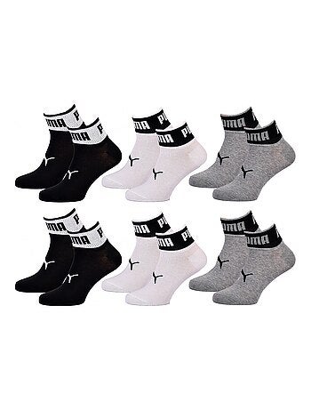 Calcetines QUARTER PUMA - Pack de 6
