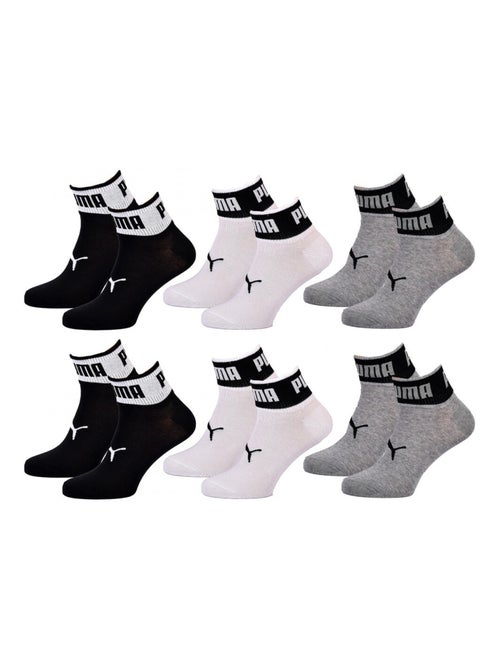Calcetines QUARTER PUMA - Pack de 6 - Kiabi