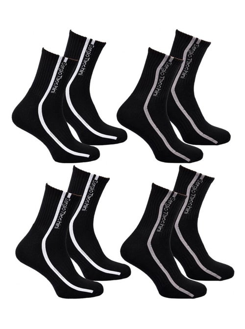 Calcetines QUARTER SERGIO TACCHINI Pack de 4 Pares - Kiabi