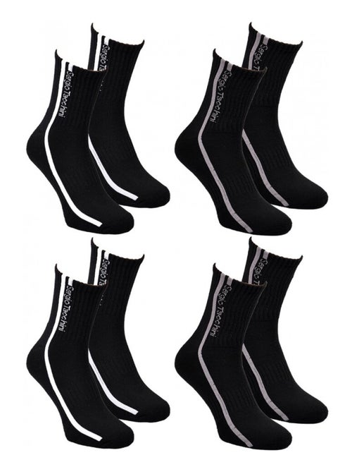 Calcetines QUARTER SERGIO TACCHINI Pack de 4 Pares - Kiabi