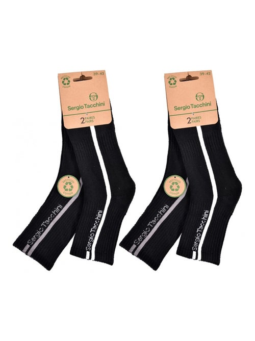 Calcetines QUARTER SERGIO TACCHINI Pack de 4 Pares - Kiabi