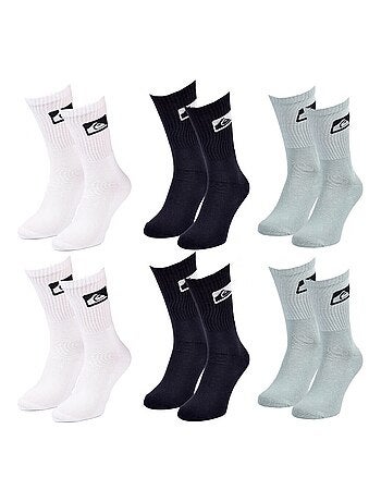 Calcetines QUIKSILVER CUSHIONED CREW - Pack de 6