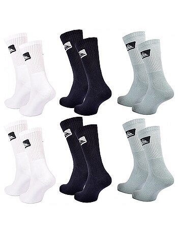 Calcetines QUIKSILVER CUSHIONED CREW - Pack de 6