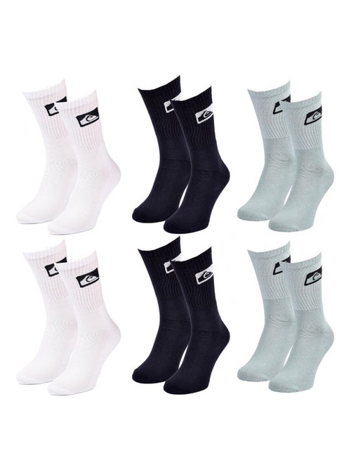 Calcetines QUIKSILVER CUSHIONED CREW - Pack de 6 - Kiabi