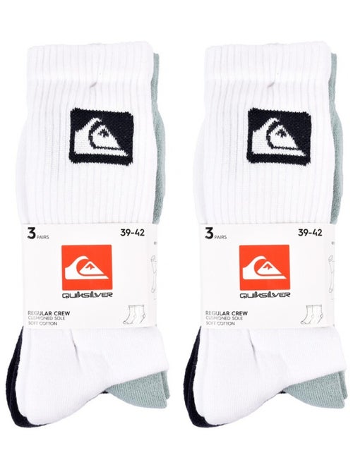 Calcetines QUIKSILVER CUSHIONED CREW - Pack de 6 - Kiabi