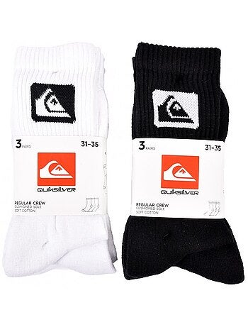 Calcetines QUIKSILVER CUSHIONED CREW - Pack de 6