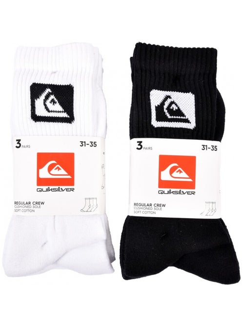 Calcetines QUIKSILVER CUSHIONED CREW - Pack de 6 - Kiabi