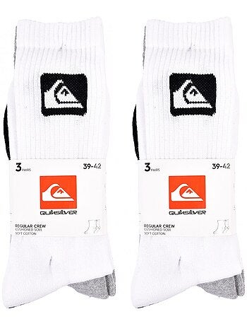 Calcetines QUIKSILVER CUSHIONED CREW - Pack de 6