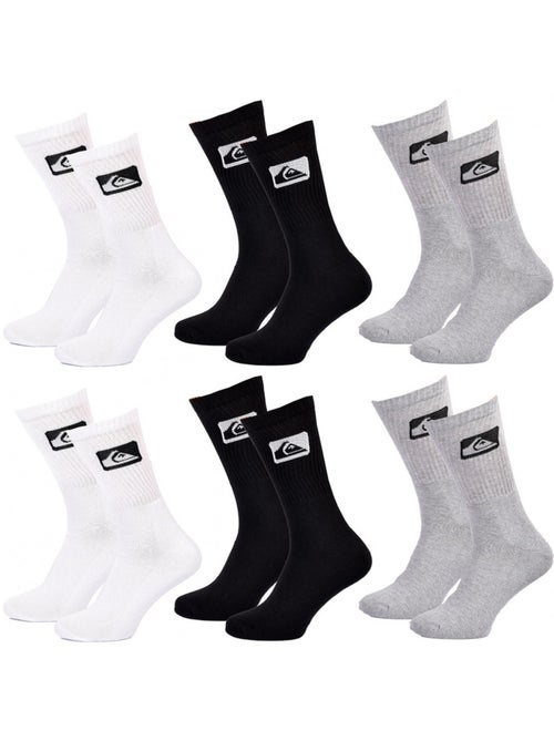 Calcetines QUIKSILVER CUSHIONED CREW - Pack de 6 - Kiabi