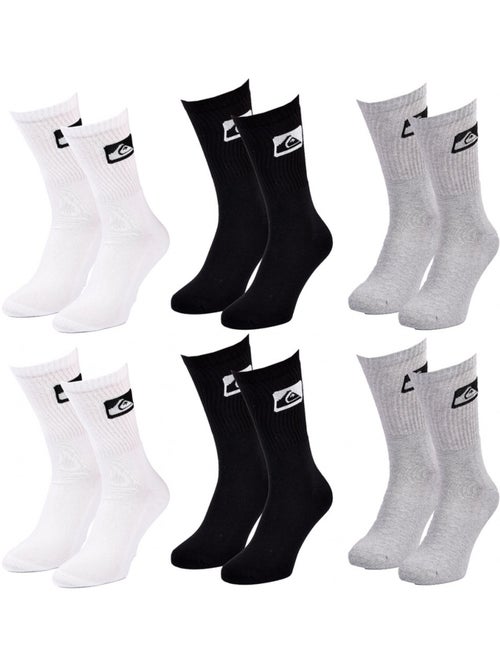 Calcetines QUIKSILVER CUSHIONED CREW - Pack de 6 - Kiabi