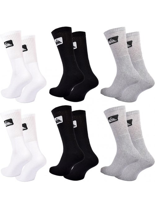 Calcetines QUIKSILVER CUSHIONED CREW - Pack de 6 - Kiabi