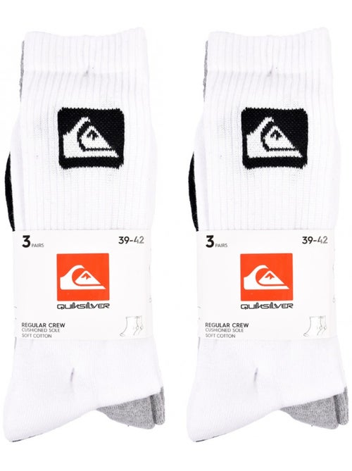 Calcetines QUIKSILVER CUSHIONED CREW - Pack de 6 - Kiabi